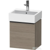 Duravit D-NEO 434 x 322 mm-es 1 ajtós szekrény Vero Air kézmosóhoz,balos, Oak Terra DE4217L3535