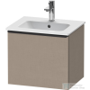 Duravit D-NEO 510x402 mm-es 1 fiókos függesztett szekrény 233653XXX mosdóhoz,Linen Decor DE426007575
