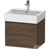 Duravit D-NEO 584x442 mm-es,1 fiókos függesztett szekrény 235060 mosdóhoz,Walnut Dark Decor DE427102121