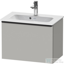 Duravit D-NEO 610x372 mm-es 1 fiókos alsószekrény 234263 mosdóhoz,Concrete Grey Matt Decor DE426800707 fürdőszoba bútor