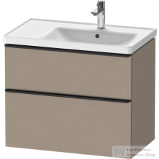 Duravit D-NEO 784x452 mm-es 2 fiókos függesztett szekrény 237080XXX mosdóhoz,Linen Decor DE435807575 fürdőszoba bútor