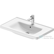Duravit D-NEO 800x480 mm-es bútorral aláépíthető mosdó, fehér 2367800000 szaniter