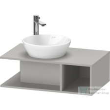 Duravit D-NEO 800x480 mm-es mosdó alá építhető alsószekrény, Concrete Grey Matt Decor DE491800707 fürdőszoba bútor