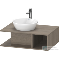 Duravit D-NEO 800x550 mm-es mosdó alá építhető alsószekrény,Oak Terra DE492803535 fürdőszoba bútor