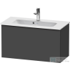 Duravit D-NEO 810x372 mm-es,1 fiókos függesztett szekrény 234283 mosdóhoz,Graphite Matt Decor DE426904949
