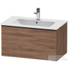 Duravit D-NEO 810x462 mm-es 1 fiókos alsószekrény 233683,234583,vagy 234683 mosdóhoz,Natural Walnut Decor DE426207979
