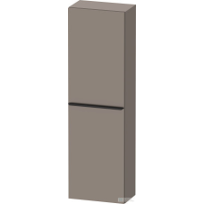 Duravit D-NEO félmagas szekrény, 40x132x24 cm balos ajtóval, Basalt Matt Decor DE1318L4343 fürdőszoba bútor