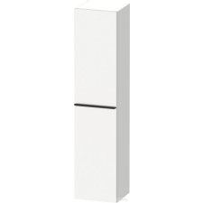 Duravit D-NEO magasszekrény, 40x176x36cm balos ajtóval, White Matt Decor DE1328L1818 fürdőszoba bútor