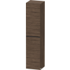 Duravit D-NEO magasszekrény, 40x176x36cm jobbos ajtóval, Walnut Dark Decor DE1328R2121
