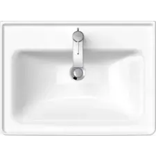 Duravit D-Neo Mosdó - 650 mm, Fehér szaniter