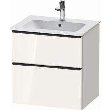 Duravit D-Neo szekrény 61x46.2x62.5 cm Függesztett, mosdó alatti fehér DE436102222 fürdőszoba bútor