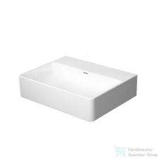 Duravit DURASQUARE 45x35 cm-es csiszolt kézmosó csaplyuk nélkül,Wondergliss bevonattal,07324500791 szaniter