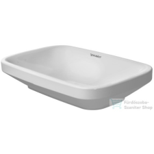 Duravit DURASTYLE 60x38 cm-es ráültethető mosdó Wondergliss bevonattal,03496000001 szaniter
