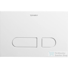 Duravit DuraSystem A1 nyomólap, fehér WD5001011000 ( WD5001 ) szaniter