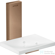 Duravit Hansgrohe AXOR UNIVERSAL fali szappantartó,szálcsiszolt vörös arany hatású 42605310 fürdőszoba kiegészítő