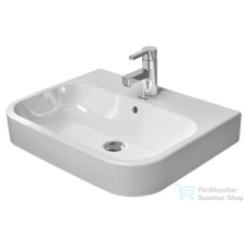 Duravit Happy D.2 60x46 cm ráültethető csiszolt aljú mosdó Wondergliss bevonattal,23156000001 szaniter