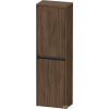 Duravit KETHO.2 132x40x24 cm-es, fali, 2 ajtós bútor, balos, matt sötét dió K21319L21210000