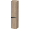 Duravit KETHO.2 176x40x36 cm-es, fali, 2 ajtós magas szekrény, jobbos, márványos tölgy K21329R55550000