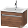 Duravit KETHO mosdó alá építhető 600x475 mm-es 1 fiókos alsószekrény 233663 mosdóhoz,Natural Walnut Decor KT641807979