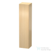Duravit L-CUBE 176x40x36,3 cm-es, 1 ajtós szekrény láb nélkül, balos, mediterrán tölgy (furnér) LC1180L7171