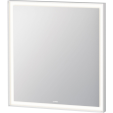 Duravit L-Cube tükör 65x70 cm négyszögletes világítással fehér LC738000000 fürdőszoba kiegészítő