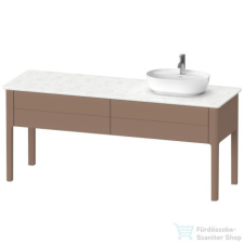Duravit LUV 1733x570 mm-es 2 fiókos alsószekrény mosdópulthoz,Almond Satin Matt LU9563R5454 fürdőszoba bútor