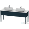 Duravit LUV 1733x570 mm-es 2 fiókos alsószekrény mosdópulthoz, Night Blue Satin Matt Lacquer LU9562B9898
