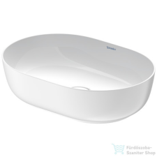 Duravit LUV 500x350 mm-es ráültethető mosdó,fehér/ szatén fehér matt 0379502600 szaniter