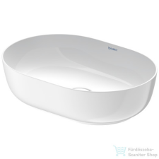 Duravit LUV 500x350 mm-es ráültethető mosdó Wondergliss bevonattal,fehér 03795000001 szaniter