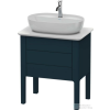 Duravit LUV 638x450 mm-es 2 fiókos alsószekrény mosdópulthoz,Night Blue Satin Matt Lacquer LU956509898