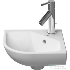 Duravit ME BY STARCK 43,5x38 cm-es sarokkézmosó,White Satin Matt,0722433200 szaniter