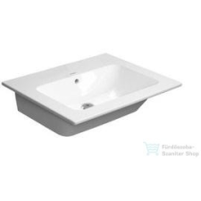 Duravit ME BY STARCK 63x49 cm mosdó csaplyuk nélkül,White Satin matt 2336633260 szaniter