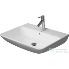 Duravit ME BY STARCK 65x49 cm-es mosdó Wondergliss bevonattal,23356500001 szaniter