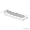 Duravit ME BY STARCK bútorral aláépíthető 123x49 cm-es mosdó csaplyuk nélkül,White Satin matt,2361123260