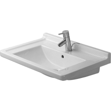 Duravit Starck 3 mosdótál 70x49 cm négyszögletes fehér 03047000001 fürdőkellék
