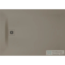 Duravit SUSTANO 140x100 cm-es zuhanytálca szifon nélkül, matt greige 720282640000000 kád, zuhanykabin