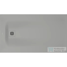 Duravit SUSTANO 140x80 cm-es zuhanytálca szifon nélkül, matt világosszürke 720280630000000 kád, zuhanykabin