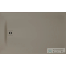 Duravit SUSTANO 160x100 cm-es zuhanytálca szifon nélkül, matt greige 720286640000000 kád, zuhanykabin