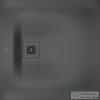 Duravit SUSTANO 80x80x3 cm-es zuhanytálca, Dark grey matt 720269650000000