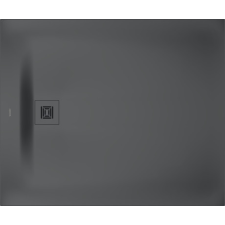 Duravit Sustano Zuhanytálca DuraSolid® matt sötétszürke 120x100 cm kád, zuhanykabin
