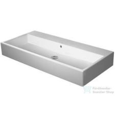 Duravit VERO AIR 100x47 cm-es csiszolt mosdó csaplyuk nélkül,Wondergliss bevonattal,23501000281 szaniter