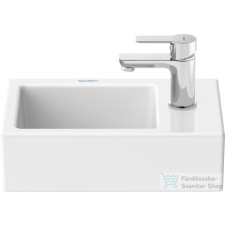 Duravit VERO AIR 380x250 mm-es bútorral aláépíthető mosdó Wondergliss bevonattal,07243800001 szaniter