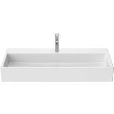 Duravit Vero Air mosdótál 100x47 cm négyszögletes fehér 2350100070 fürdőkellék