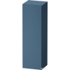 Duravit VITRIUM 132x40x36,3 cm-es 1 ajtós magas szekrény, jobbos, matt bizánci kék VT1178RHBHB0000