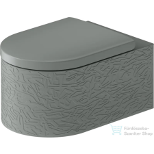 Duravit VITRIUM fali WC ülőke nélkül, fényes fehér/matt világosszürke 250609FD00 szaniter
