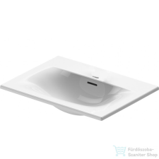 Duravit Viu 60x45 cm beépíthető mosdó csaplyuk nélkül,Wondergliss bevonattal 03856000601 szaniter