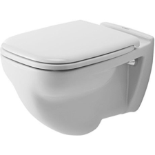 Duravit WC csésze lapos öblítésű, fali, Duravit D-Code szaniter