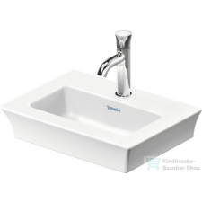 Duravit WHITE TULIP 450x330 mm-es bútorral aláépíthető mosdó Wondergliss bevonattal,07374500411 szaniter