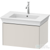 Duravit WHITE TULIP mosdó alá építhető függesztett 1 fiókos alsószekrény,684 x 458 mm,Nordic White Satin Matt Lacquer WT424103939