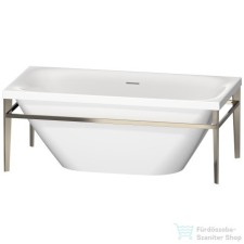Duravit Xviu 160x80 szabadonálló kád pezsgő színű állvánnyal 700444000B10000 ( 700444 ) kád, zuhanykabin